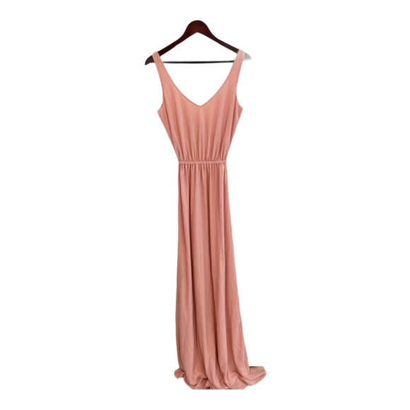 Show Me Your Mumu Kendall Maxi Dress Rosebud Chiffon Bridesmaid Gown XXS NWT - Picture 5 of 9